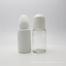 refillable glass roll on deodorant bottles 50ml RO-103S